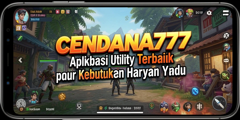 Tampilan antarmuka pengguna CENDANA777 yang modern dan intuitif.