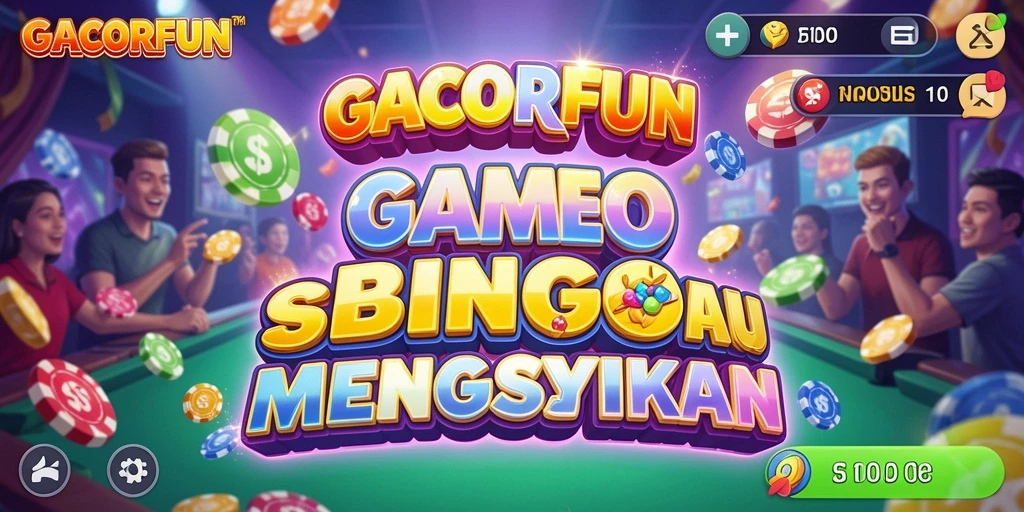Tampilan gameplay Bingo yang seru dan interaktif di GACORFUN.