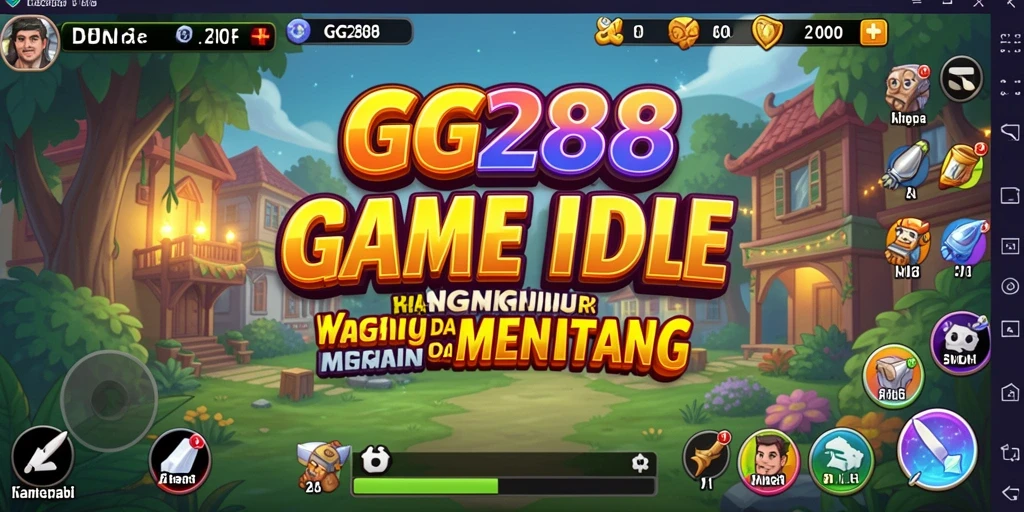 Tampilan gameplay di <strong>GG288</strong> dengan mekanisme Idle yang menarik.