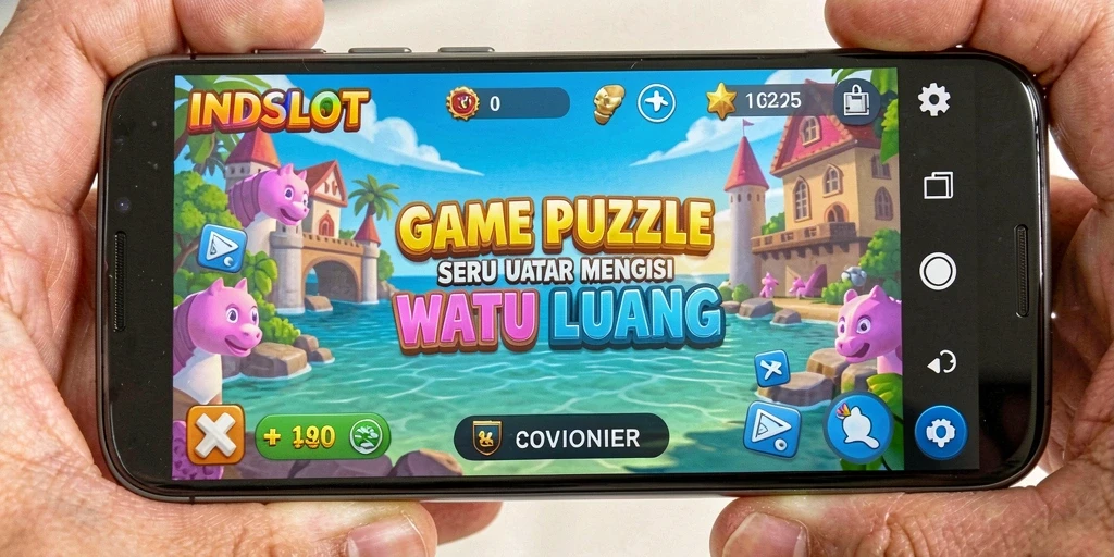 Tampilan gameplay yang menarik dan penuh teka-teki di INDSLOT.
