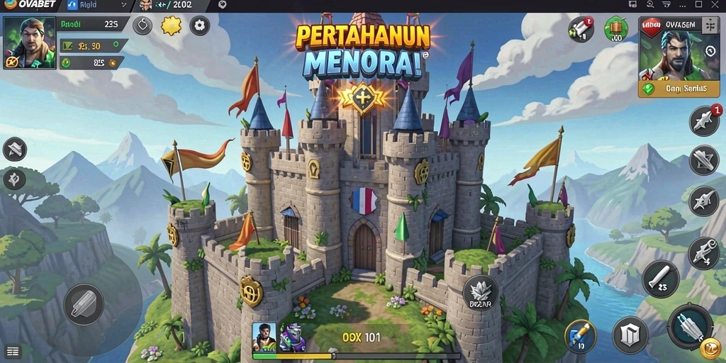 Gameplay seru dan strategis dalam Tower Defense.