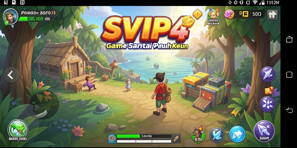 Gameplay santai dan interaktif dalam SVIP4 yang menghibur.