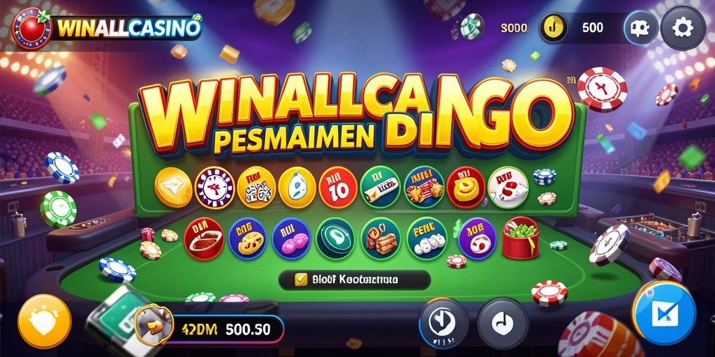 Gameplay seru Bingo di WINALLCASINO yang mengasyikkan.
